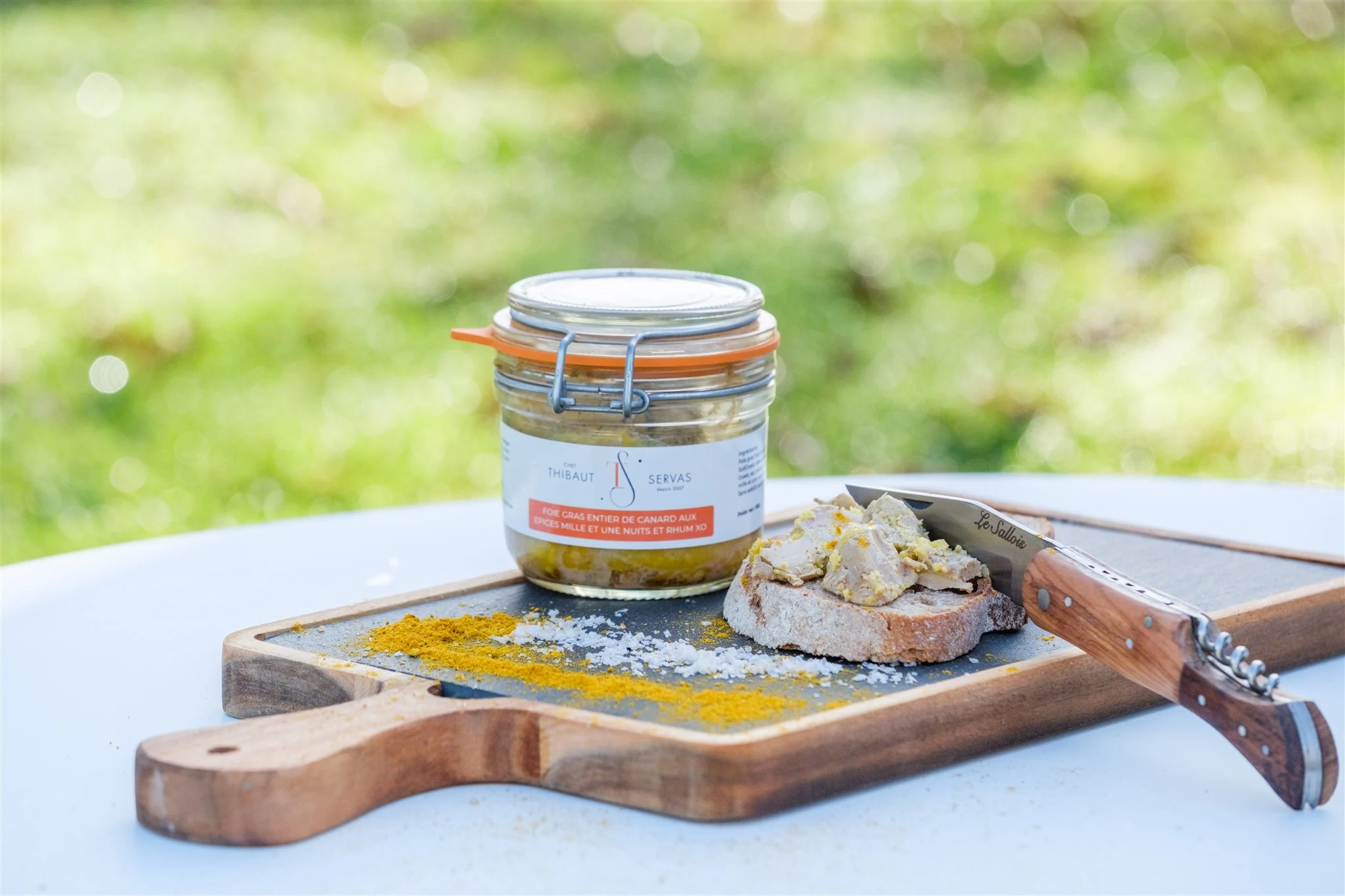 Foie Gras aux épices mille et une nuit